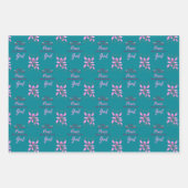 3セット今日、私は平和を選択す来る ラッピングペーパーシート (正面)