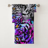 3タイガーヘッドバスタオル – タイガーヘッドタオルセット バスタオルセット (インサイチュ)