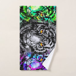 3タイガーヘッドバスタオル – タイガーヘッドタオルセット バスタオルセット