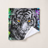 3タイガーヘッドバスタオル – タイガーヘッドタオルセット バスタオルセット (ウォッシュタオル)