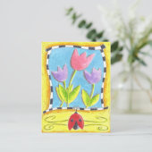 3チューリップ ポストカード (スタンド正面)