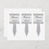 3ツートーングレーダマスコウェディングカップケーキピック ポストカード (正面/裏面)