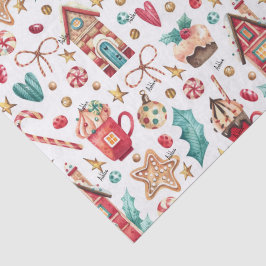 3ティッシュシート、クリスマスの魔法パターンの名前 薄葉紙