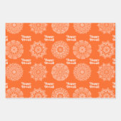 3ディワリランゴリデザインラッピング紙シート ラッピングペーパーシート (正面2)