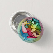 3ディーボタン！ 缶バッジ (正面&裏面)