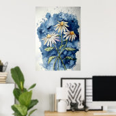 3デイジー ポスター (ホームオフィス)