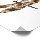 3トンボ – 垂直 ポスター (角)