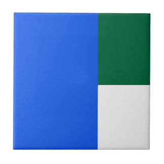 3トーンセラミックタイル、小（4.25 x 4.25インチ） タイル