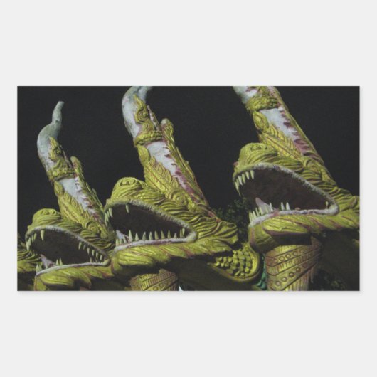 3ナガス夜 長方形シール (正面)