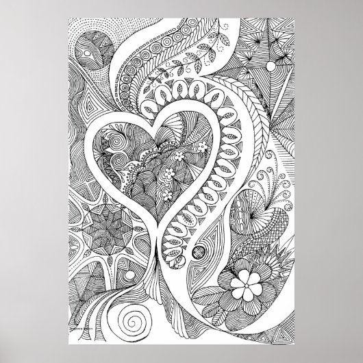 3ハート ポスター (正面)