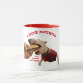 3バイト方法、コーヒーマグ マグカップ (中央)