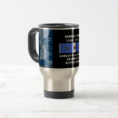 3バトルスターズ朝鮮戦争退役軍人 トラベルマグ (正面左)