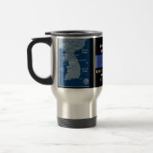 3バトルスターズ朝鮮戦争退役軍人 トラベルマグ (左)