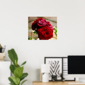 3バラ開花ポスター ポスター (ホームオフィス)