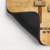 3バンド平衡装置(グランジな版) マウスパッド (コーナー)