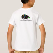 3バンドARMADILLO – ブラジル – 絶滅危惧動物 Tシャツ (裏面)