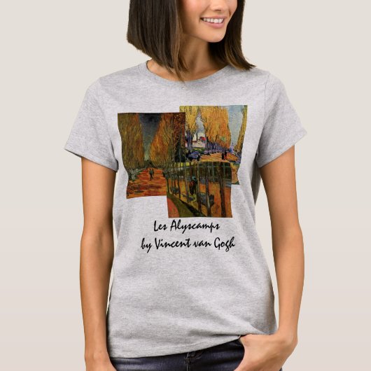 3バン違うゴッホレアリカンズヴィンテージアート Tシャツ (正面)