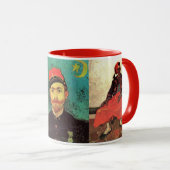 3バン違うゴッホヴィンテージズーベポートレート マグカップ (正面右)