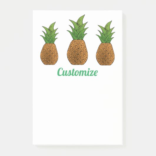 3パイナップルサンダー_コーブ ポストイット (正面)