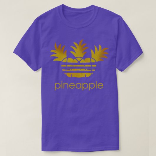 3パイナップル Tシャツ (デザイン正面)
