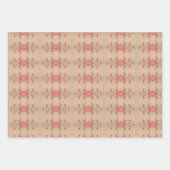 3パターン違うシートラップ ラッピングペーパーシート (正面)