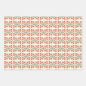 3パターン違う ラッピングペーパーシート (正面)