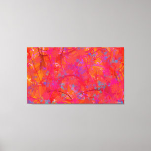 3パネルアート – JOY - ORANGE - CANVAS PRINTS GIVES キャンバスプリント