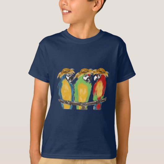 3パロッツ Tシャツ (正面)