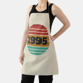 3パーソナライズされたヴィンテージ30歳の誕生日パーティー エプロン (インサイチュ)