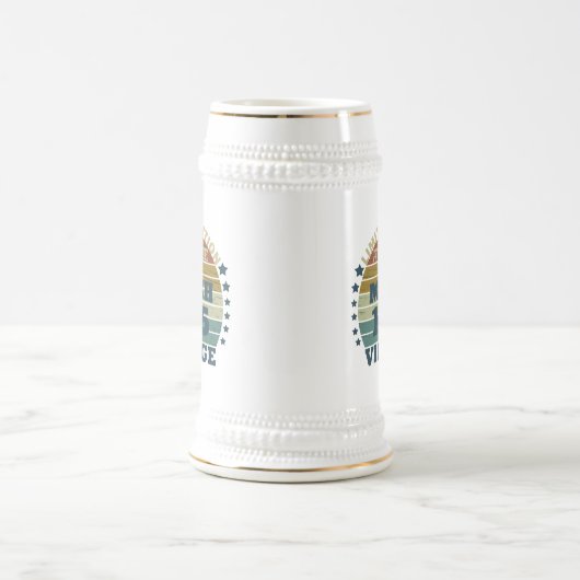 3パーソナライズされたヴィンテージ30歳の誕生日パーティー ビールジョッキ (中央)