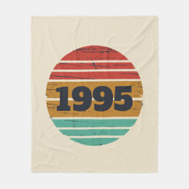 3パーソナライズされたヴィンテージ30歳の誕生日パーティー フリースブランケット