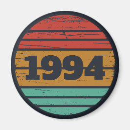 3パーソナライズされたヴィンテージ30歳の誕生日パーティー マグネット