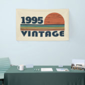 3パーソナライズされたヴィンテージ30歳の誕生日パーティー 横断幕 (トレードショー)