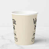 3パーソナライズされたヴィンテージ30歳の誕生日パーティー 紙コップ (右)