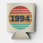 3パーソナライズされたヴィンテージ30歳の誕生日パーティー 缶クーラー (正面)