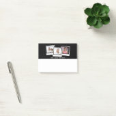 3パーソナライズされた枚の写真のスナップショットフカスタムレームの色 ポストイット (オフィス)