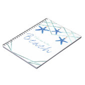 3ヒトデ&ライモダンンエレガントビーチカスタム ノートブック (左側)