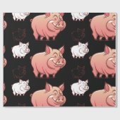 3ピッグズラッピング紙 ラッピングペーパー (フラット)