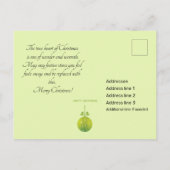 3ピッモダングルボールボーカスタムブル文字 ポストカード (裏面)