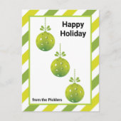 3ピッモダングルボールボーカスタムブル文字 ポストカード (正面)