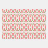 3ピースギフト又は引き出しライナーシートセット ラッピングペーパーシート (正面)