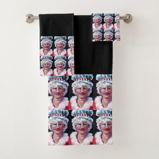 3ピースミセスクロースバスセット – うわー! バスタオルセット (インサイチュ)