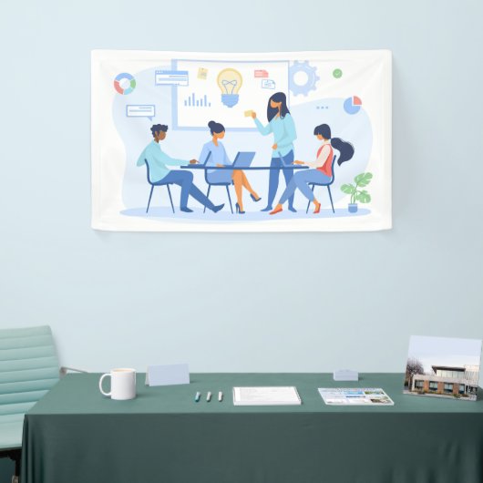 3フィート×5フィートのバナー 横断幕 (トレードショー)