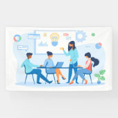 3フィート×5フィートのバナー 横断幕 (横)