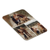 3フォトグパーソナライズされたリッドギャラリーコラージファミリー マグネット (右側)