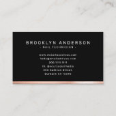 3フォトグラファーモダンバラ金箔事業 名刺