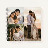 3フォトコラージチェックリストウェディングプランナー ノートブック (正面)