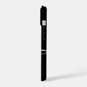 3フォトコラージュで背景色を編集できる iPhone 15ケース (左側面)