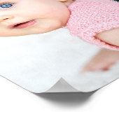 3フォトコラージュカスタムパーソナライズされた ポスター (角)