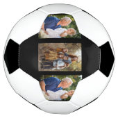 3フォトコラージュカスタム サッカーボール (回転)